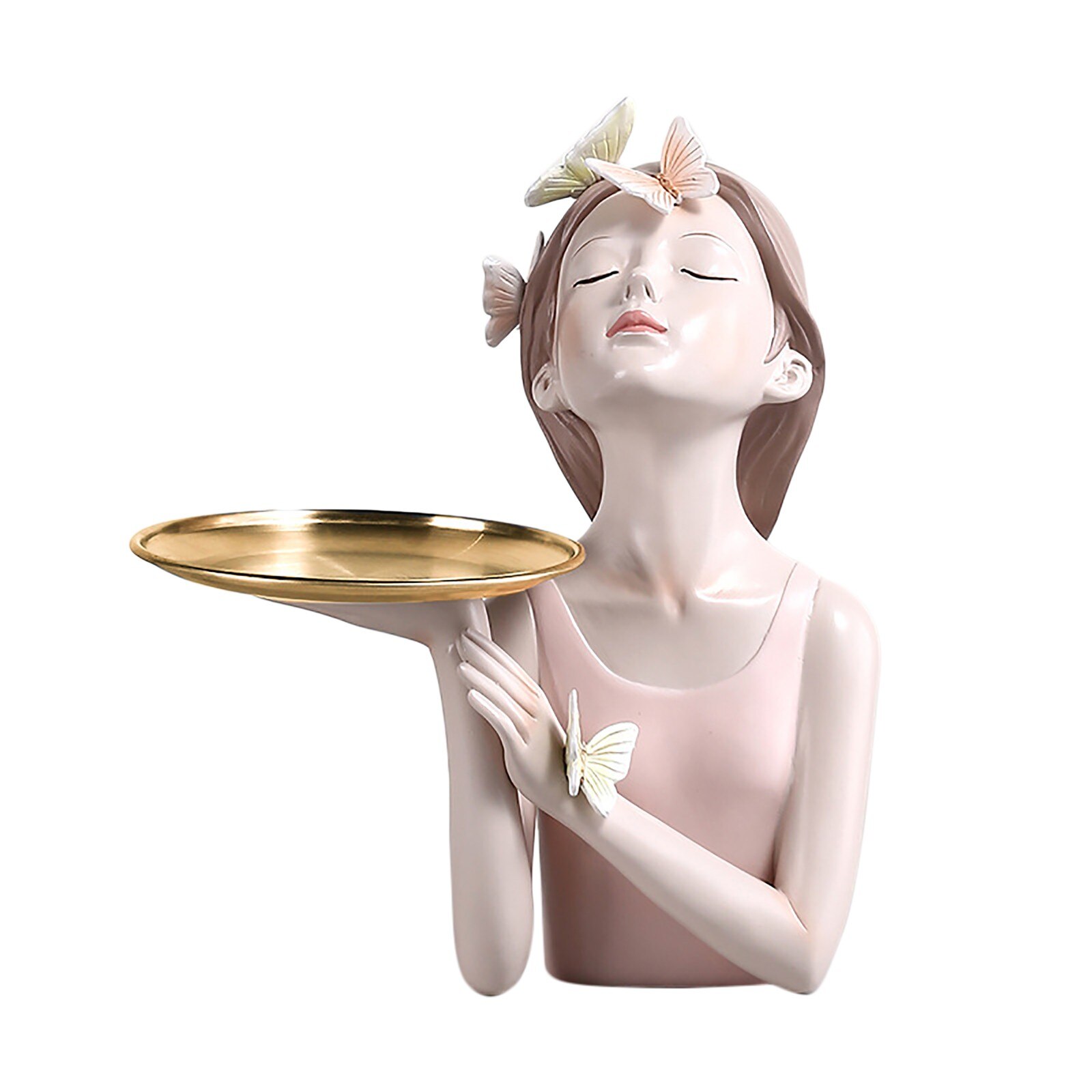 Mode Fee Sculptuur Hars Desktop Standbeelden Creatieve Characters Grote Figuur Voor Vriendin Meisje Beeldjes: Default Title