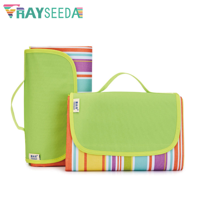 145*80cm 145*200cm Folding Waterproof Camping Mat Portable Outdoor Travel Picnic Blankets For Climbing Hiking Beach