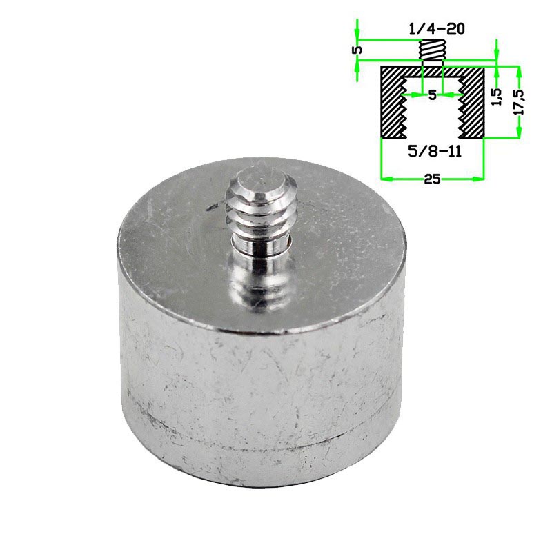 5/8 1/4 3/8 tum  m8 m10 adapter anslutningsskruv för prisma gps centreringsstång tätningslock kartläggningssked nät 1 st: 1-4- tums skruv
