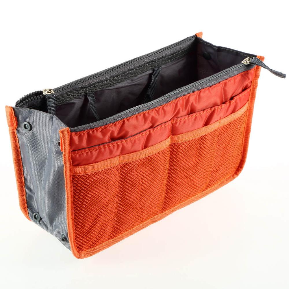 Multifunktionelle rejselommer håndtaske opbevaringspose, fadish rejsearrangør makeup taske svømmetasker godt sælge: Orange