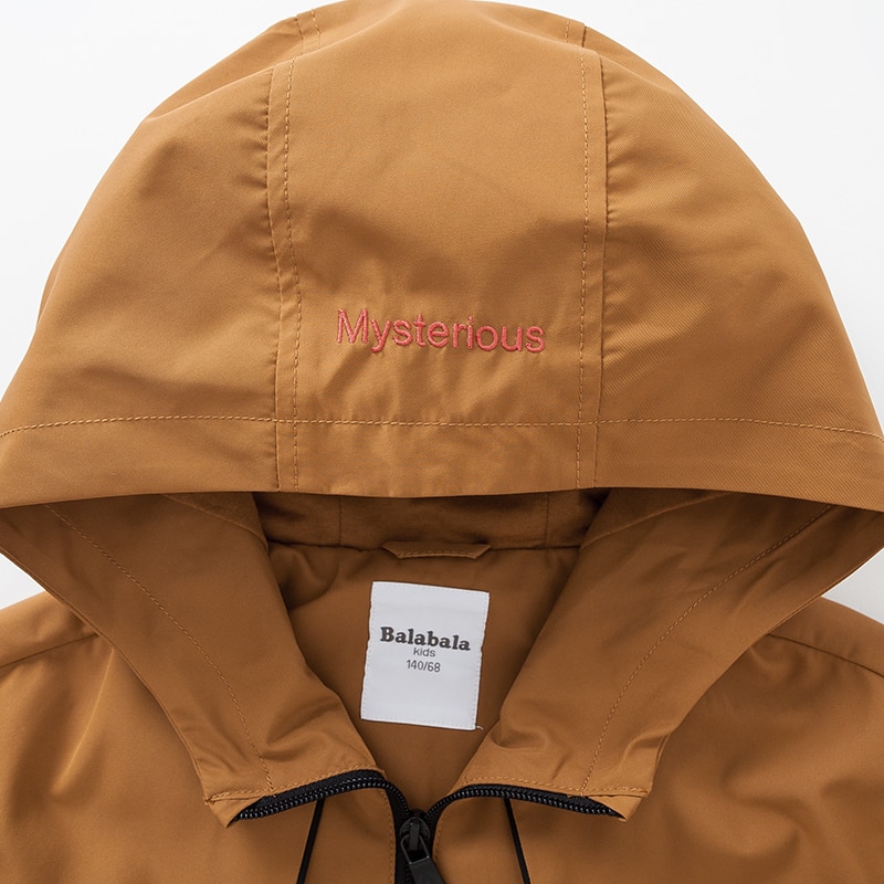 Balabala Spring Children Jacket For Boy Kids Warm Teenage Coat Kids Windbreakers Space exploration style Clothes