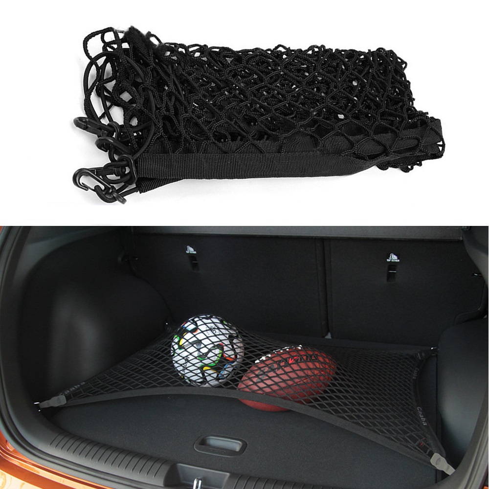 Car Accessories For Mazda CX-5 CX5 CX 5 Trunk Rear Cargo Organizer Storage Elastic Mesh Net Holder 4 Hooks