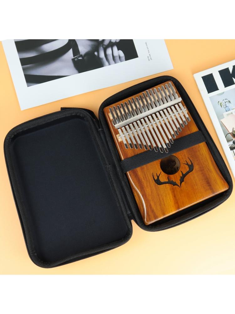 10/17/21 Keys Kalimba Case Thumb Piano Case Water-resistant Shock-proof Mbira