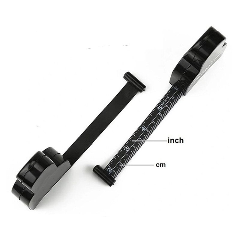 Fitness Accurate Fitness Caliper Body Waist Chest Legs Measuring Tape Retractable Ruler Measure 150cm/60 Inch*^*