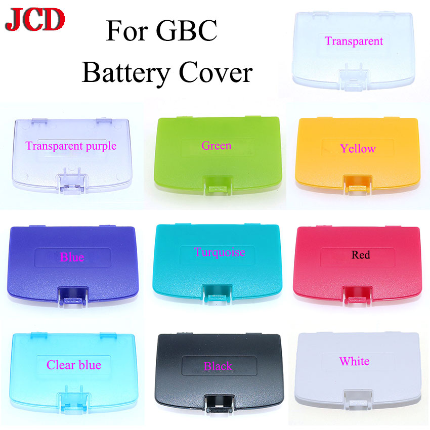 JCD 1PCS For Nintendo GameBoy Game Boy Color GBC Battery Cover Lid Door