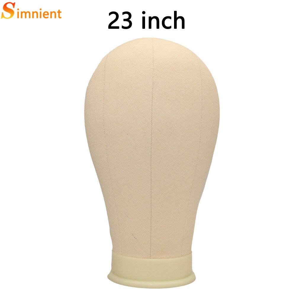 Training Mannequin Hoofd Canvas Hoofd Display Styling Mannequin Mannequin Hoofd Pruik Stand Gratis Krijgen T Naald Houder: 23white