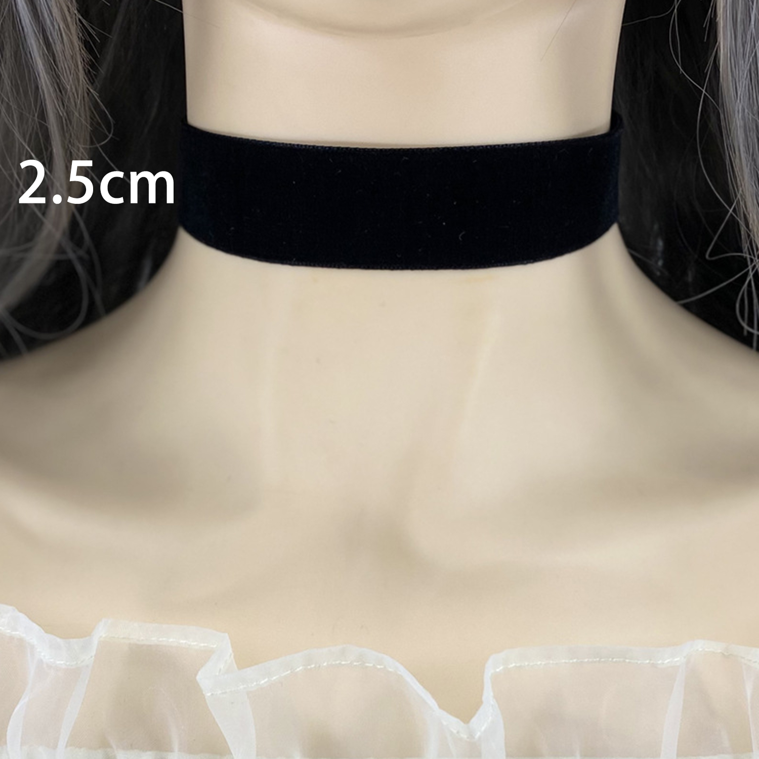 Gargantilla de terciopelo, Collar gótico Vintage con cadena para el cuello, Gargantilla negra para niña y mujer, joyería de en el cuello, accesorios: Color oro puro