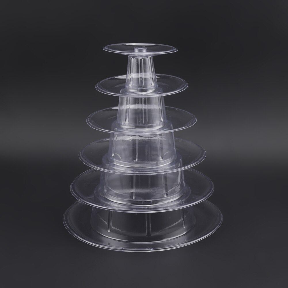 Multi-level Macaron Cake Cookie Display Rack Suitable for Party Banquet Wedding Decoration Washable Reusable Baked Storage Tools: B 6th level space