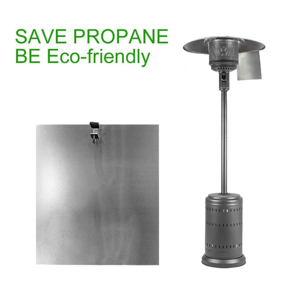 Heat Focusing Radiator Reflector for Round Natural Gas and Propane Patio Heaters Accessories