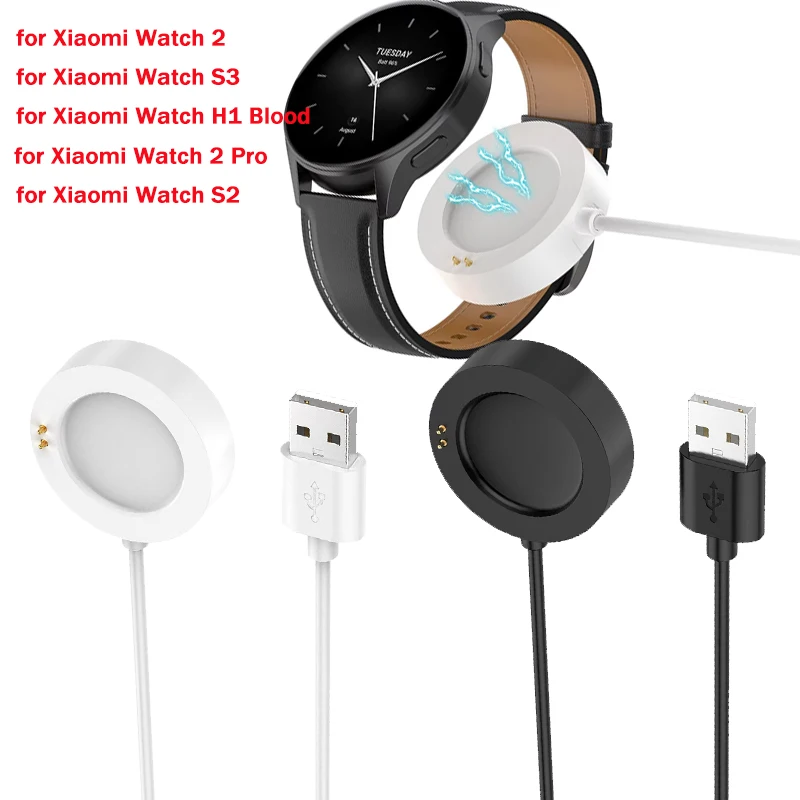 Witte oplaadkabel voor Xiaomi Watch 2 Opladen USB-kabel Watch S2 S3 / Watch 2 Pro Smartwatch-accessoires
