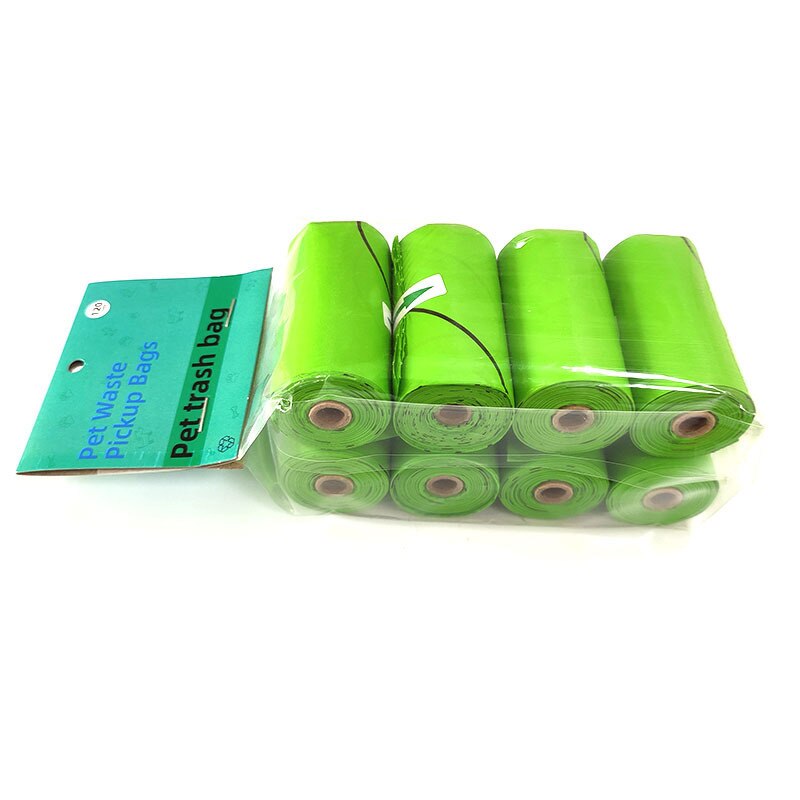 Sac poubelle d'extérieur biodégradable pour animaux domestiques, sac de ramassage pour chien, fournitures de nettoyage et d'hygiène, distributeur de déchets