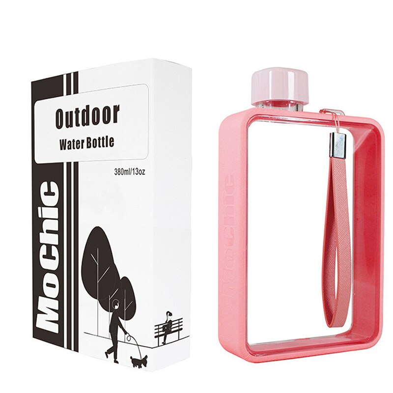 Mochic Moses A5 Flat Bottle Water Cup Grills A5 Flat Bottle Drinking Bottle For Water Portable Korean Paper A5 Bottles: PK