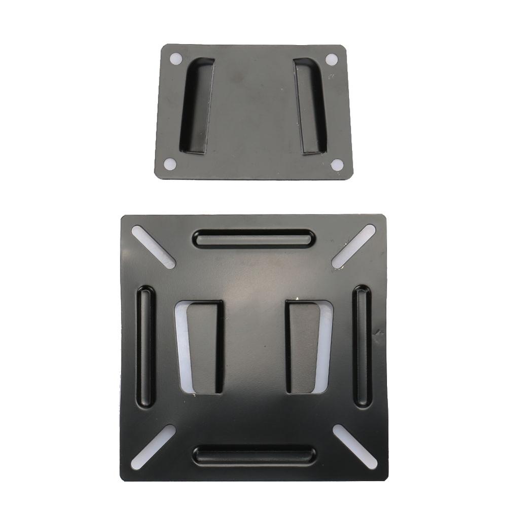 TV Wall Stand Computer 12 - 24 Inch Sturdy TV Mount Flat Panel TV LED Steel PC Screen LCD Bracket Black tv screen 24 inch tv sta: TV Mount