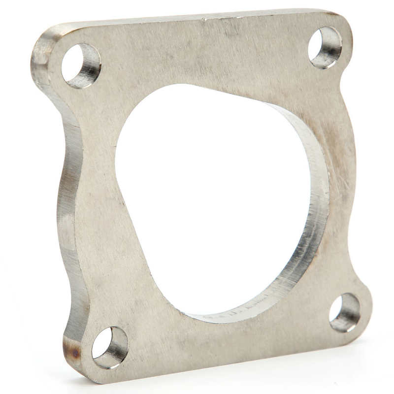 4 Bolt Auto Exhaust Turbo Flange Downpipe Stainless Steel Durable Adapter Replacement for K04 S4 RS4