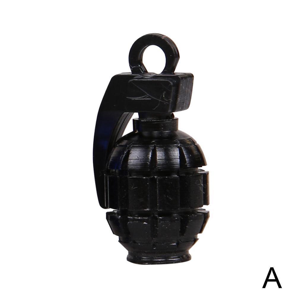 5 färger ventilkåpa cykel munskydd mtb cykel täckt dammstång luftventil dra åt tillbehör cykel mun fälgar  x5 l 4: Svart