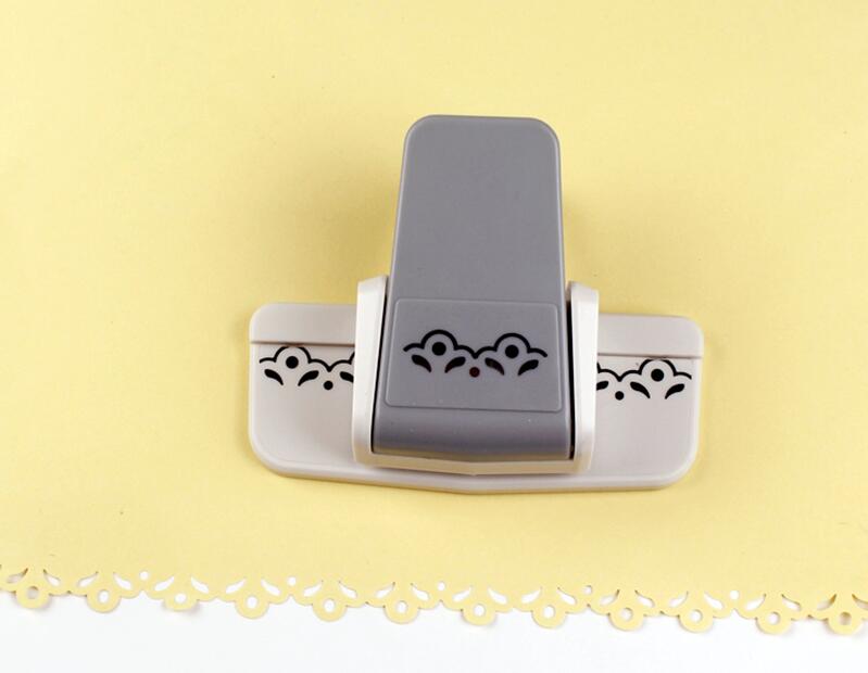 Punch scrapbooking handmade edge device DIY paper cutter craft Handmade fancy border punch S flower embossing: molihua
