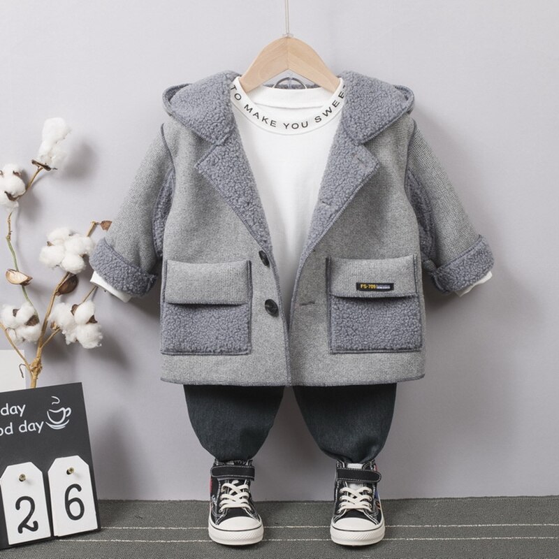 Chaleco Para Niños De Punto Color Lila Claro 128 VidaXL876018