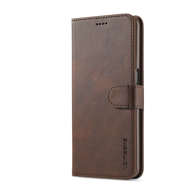 Telefoon Geval Voor Oppo A74 5G Case Lederen Vintage Telefoon Gevallen Op Oppo A74 5G Case Flip Magnetische wallet Cover Voor Oppo A74 5G Cover: OPPO A74 4G / Donkerbruin