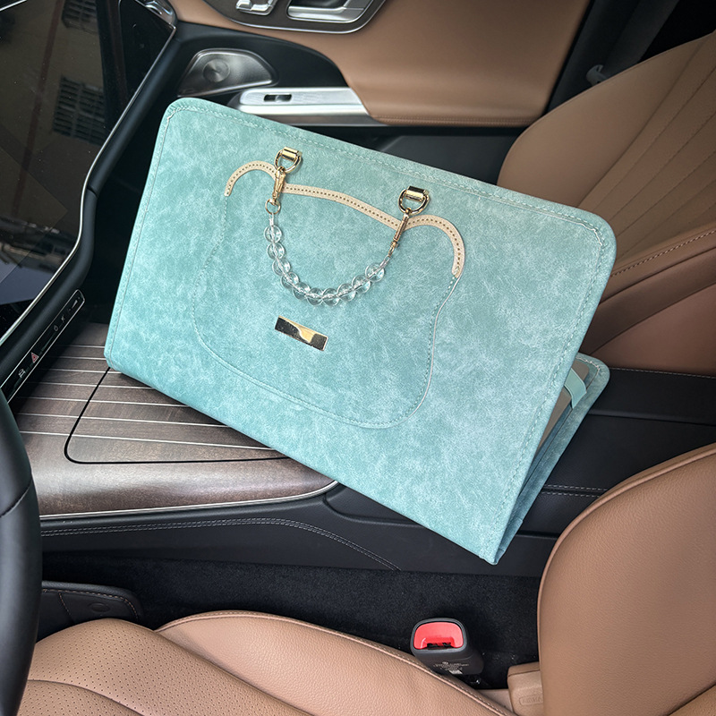 2026 stijlvolle laptoptas, geschikt voor 13, 14, 15 en 16 inch laptops, schattige laptoptas.