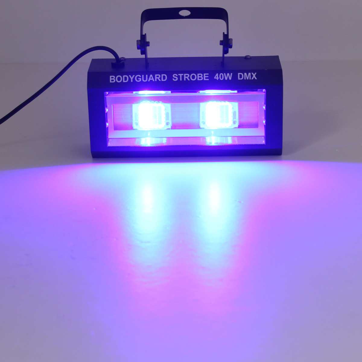 40/60/80/100W DMX512 LED Strobe Flashing Lighting Bar Disco DJ KTV Sound Activated Lamp Effect Lighting US Plug: MultiColor / 4 LED 80W