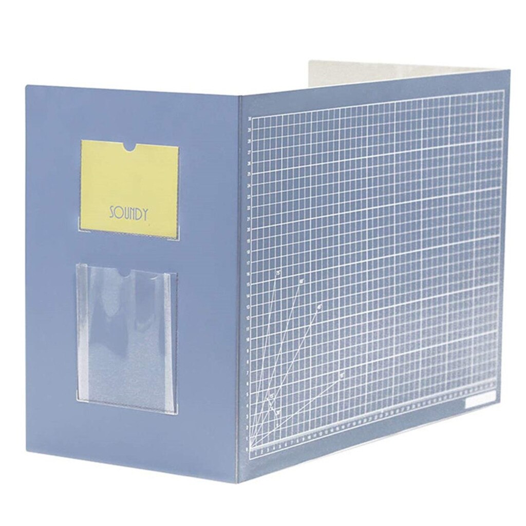 Multifunctional Folding Desktop Privacy Panel Sneeze Guard Shield Protective Shield For Office School Student Classroom 430#2: PP