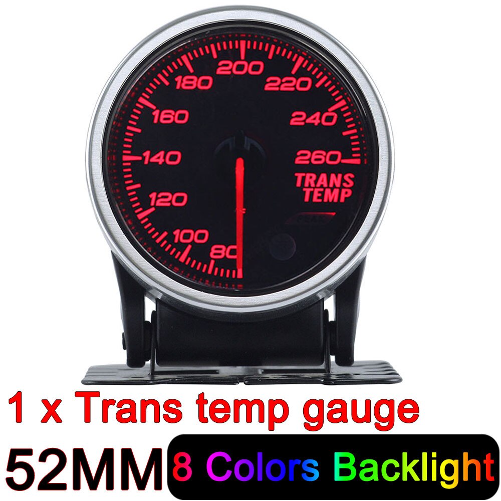 HD 2&quot; 52mm 8 Color LED Car Air Fuel Ratio Gauge Auto Bar Turbo Boost Gauge Meter Oil Water Temp Gauge Voltmeter EGT Tachometer: Trans temp gauge