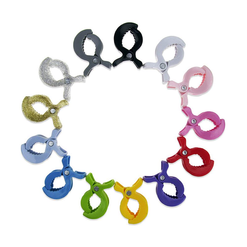 Peuter Baby Kinderwagen Accessoires Effen Wandelwagen Cover Nuttig Handige Clip Deken Speelgoed Kinderwagen Pinnen Haak 12 Kleuren