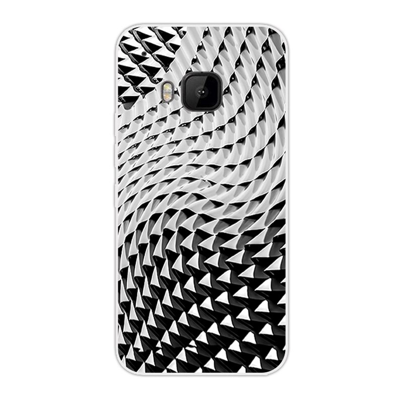 Beschermhoes voor htc one  m9 coque 5.0 " giraffe zachte tpu-hoes voor fundas htc one  m9 cover siliconen achterkant telefoonhoesjes: 07