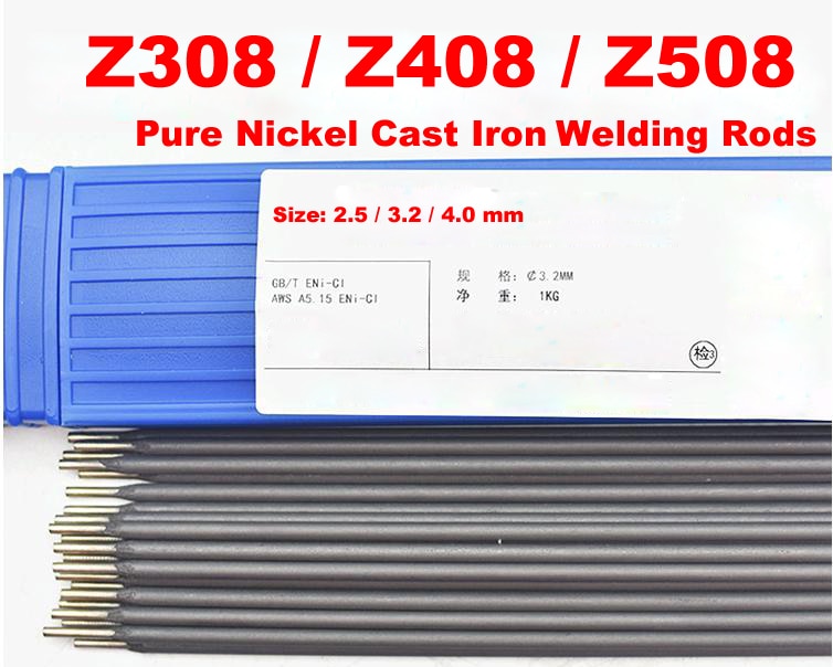 Z308/408/508 Pure Nickel Cast Iron Welding Rods