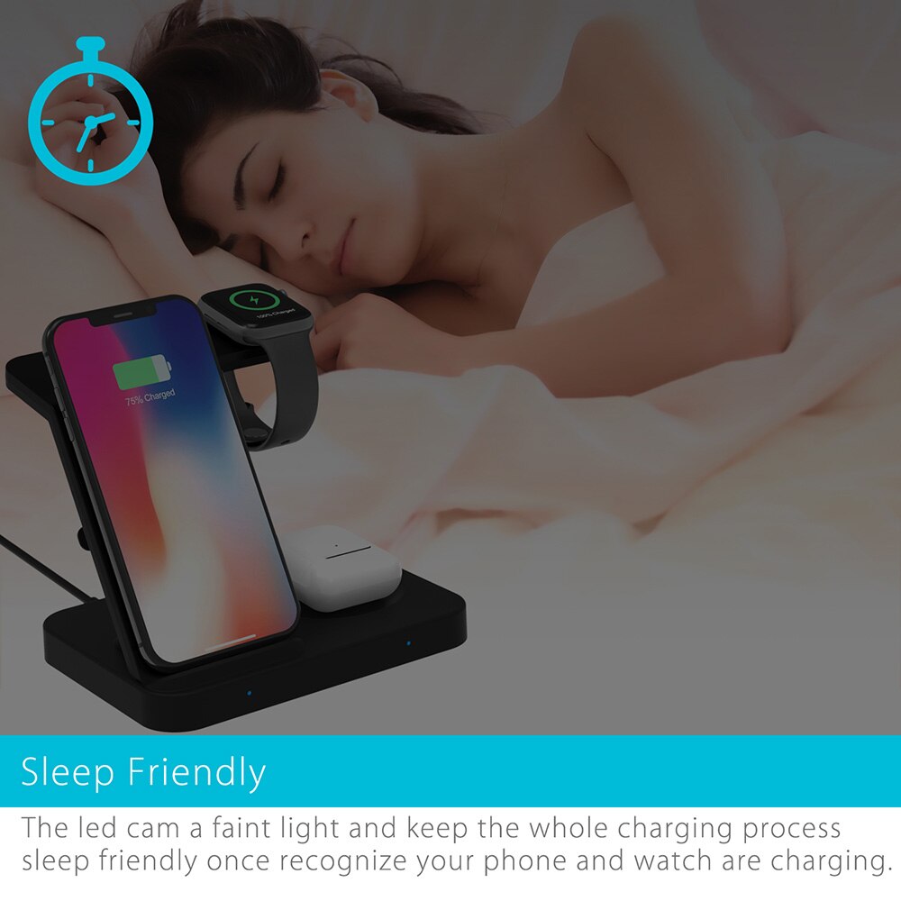 5 in 1 kabellos Ladegerät Bahnhof Für Samsung Galaxis Uhr Getriebe S3 Qi Schnelle Ladung Dock für Apfel iWatch AirPods 2 Profi iPhone 11