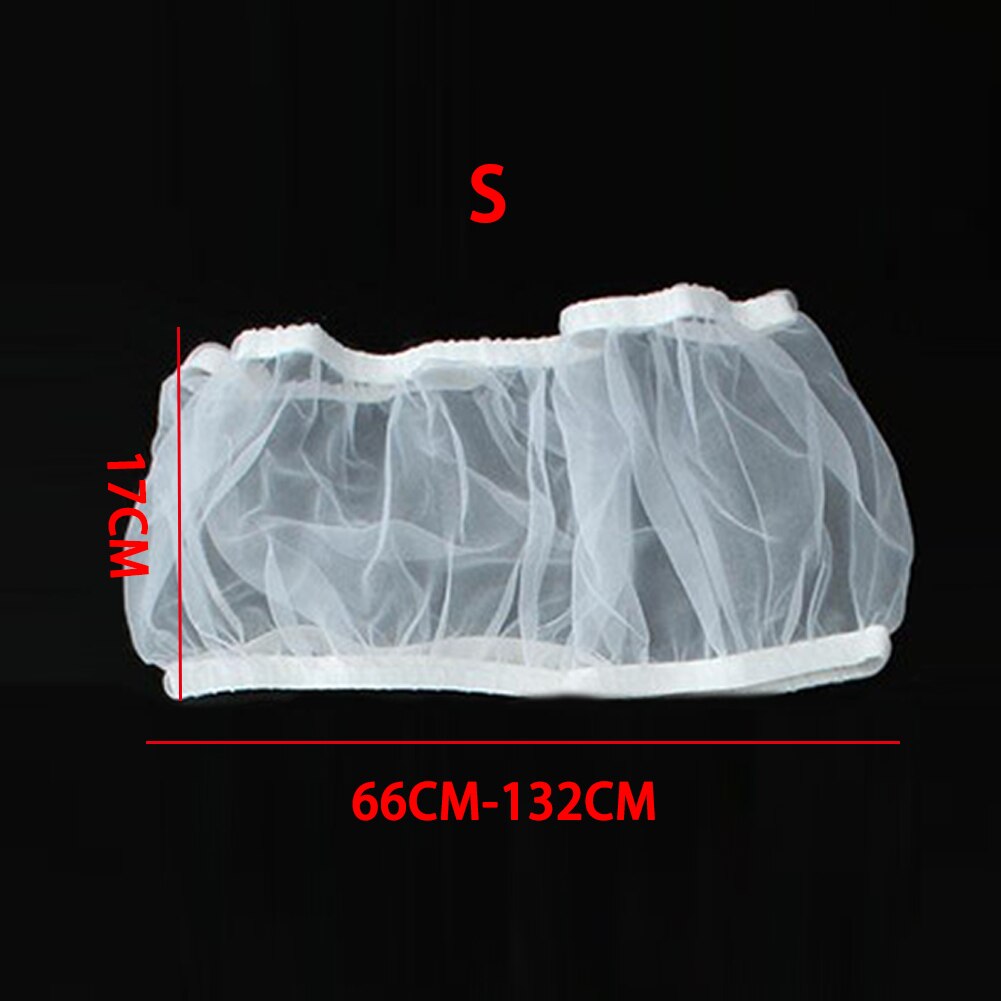 Soft Nylon Airy Fabric Mesh Bird Cage Cover Dust-proof Shell Skirt Case Catcher Guard Bird Pet Parrot Cage Protective Cover
