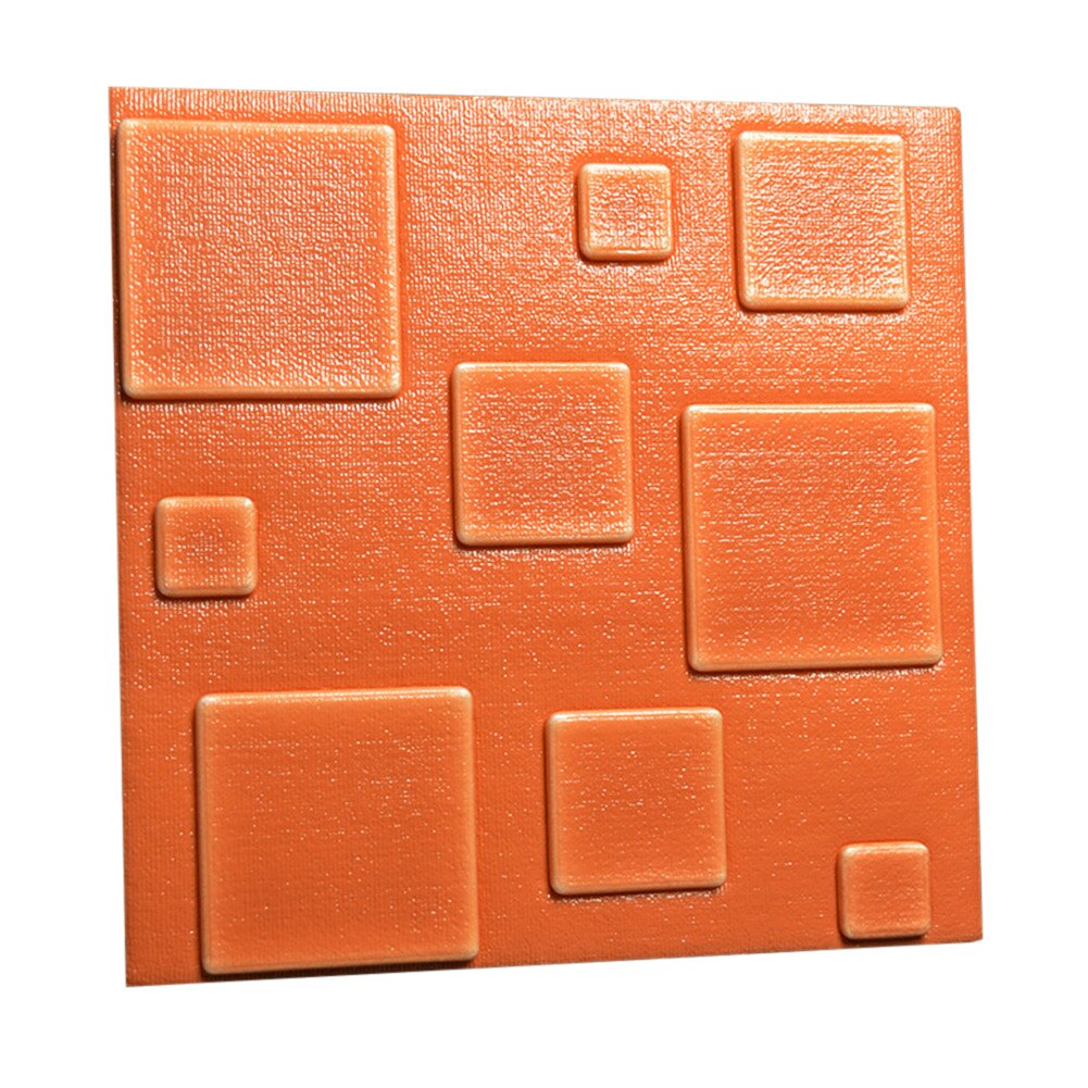 3D Bakstenen Muur Sticker Diy Slaapkamer Decor Vochtbestendig Waterdicht Foam Sticker Zelfklevende Muurtattoo Diy Home Decor