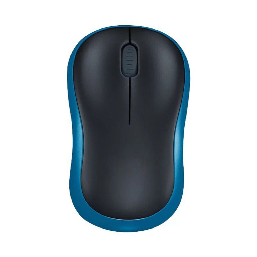 M220 Silent Wireless Mouse Photoelectric Mouse Portable Office Home Mouse Business Office M186 Silent Mouse: Blue