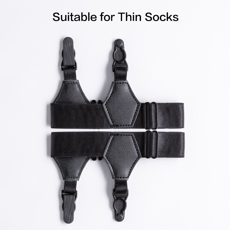 2pcs Black Sock Garters Women Girls Japanese Style JK Uniform Dress Adjustable Elastic Thigh High Sock Suspenders Holders Belt: Style B