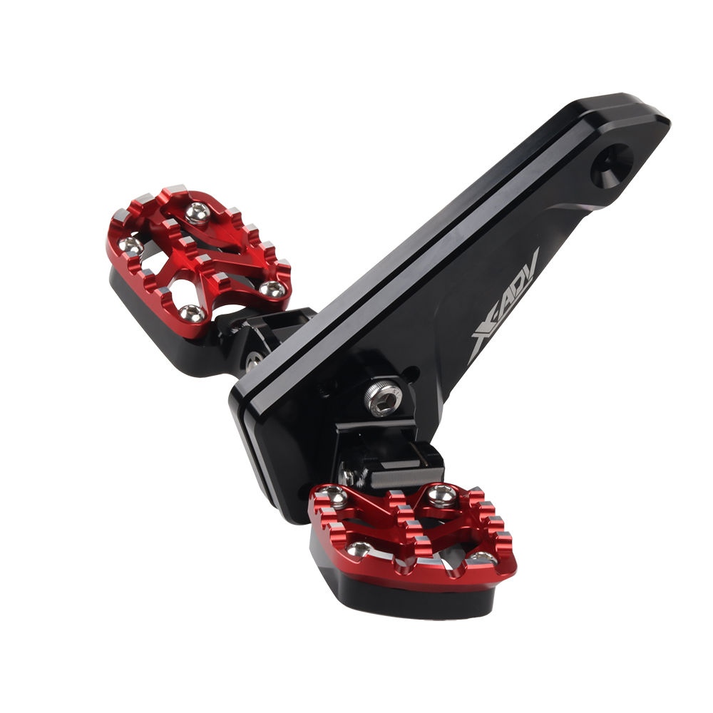 Per Honda X-ADV750 XADV 750 X-ADV 750 XADV750 2023 2024 2025 Accessori Moto Pedane Posteriori Pedane Passeggero Pedali: Rosso