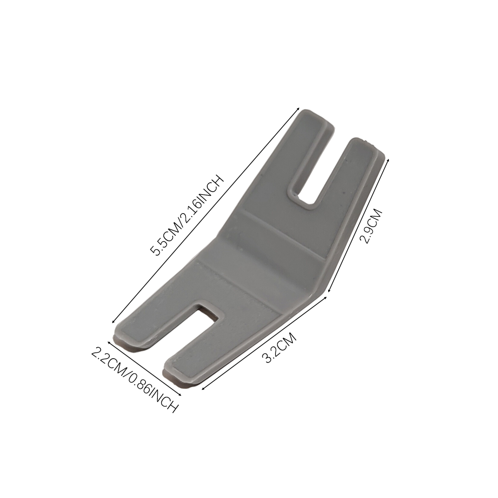 Herramienta de prensatelas para máquina de coser, placa de refuerzo de costura, guía de costura de pie de puntada recta para bordado y acolchado