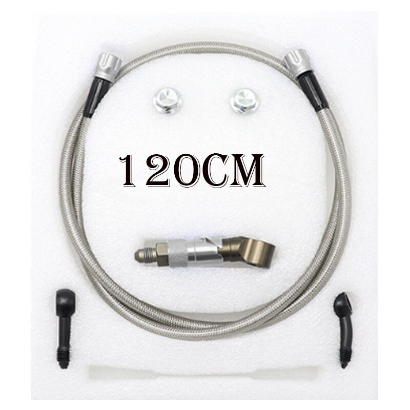 CNC Aluminum AN3 Quick Release Brake Line Connect Quick Detach Brake Tube Adapter Kit Brake Hose Kit: 17