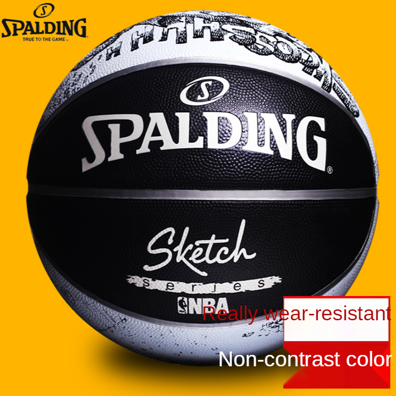 SPALDING Basketball PU No. 7 6 men women rubber indoor outdoor Basketbol Ball fiba Baloncesto basketball