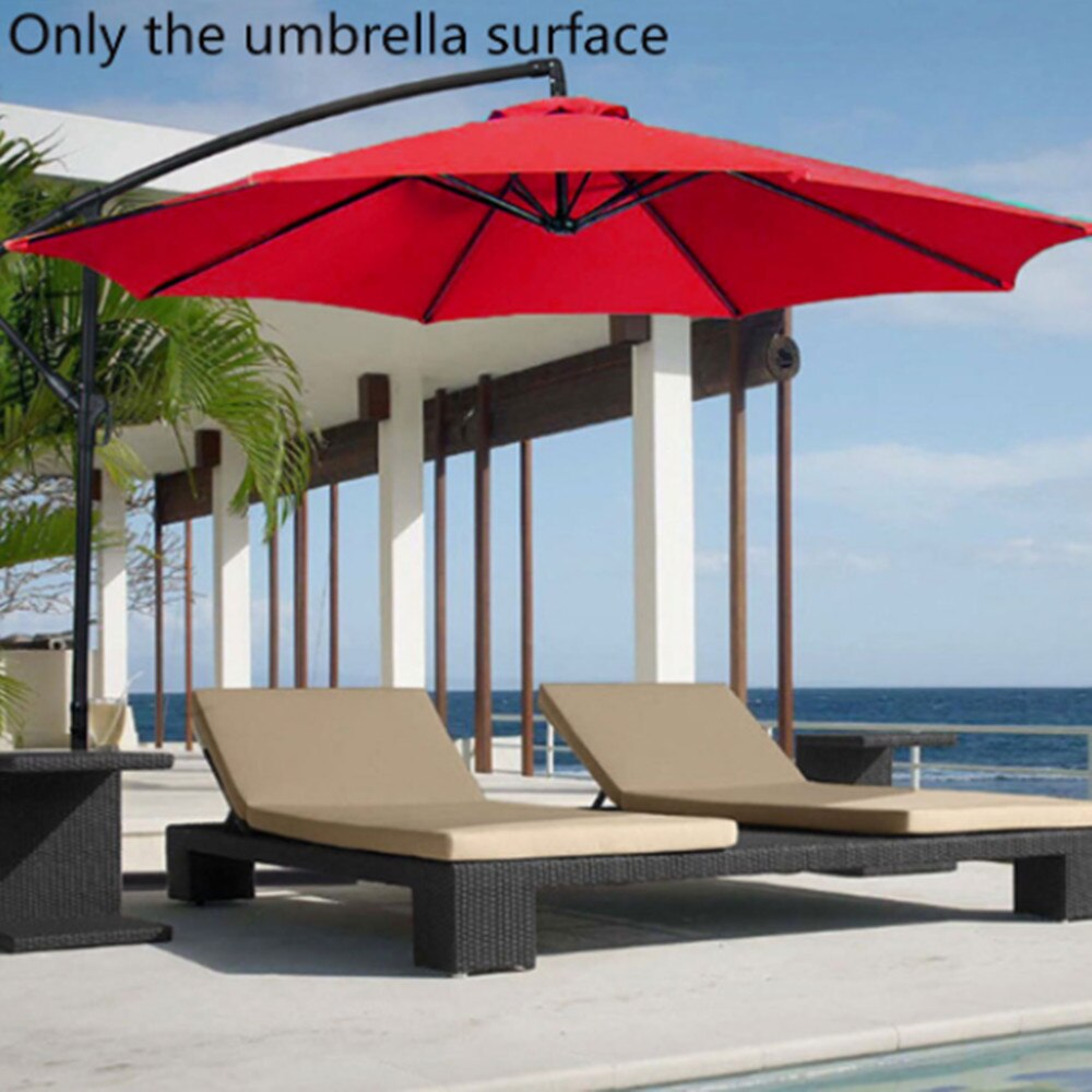 Wodoodporna tkanina Oksford outdoorowa z daszkiem parasol w celu uzyskania materiałowa osłona parasol ogrodowy osłona zadaszenia ogrodowa dostaw