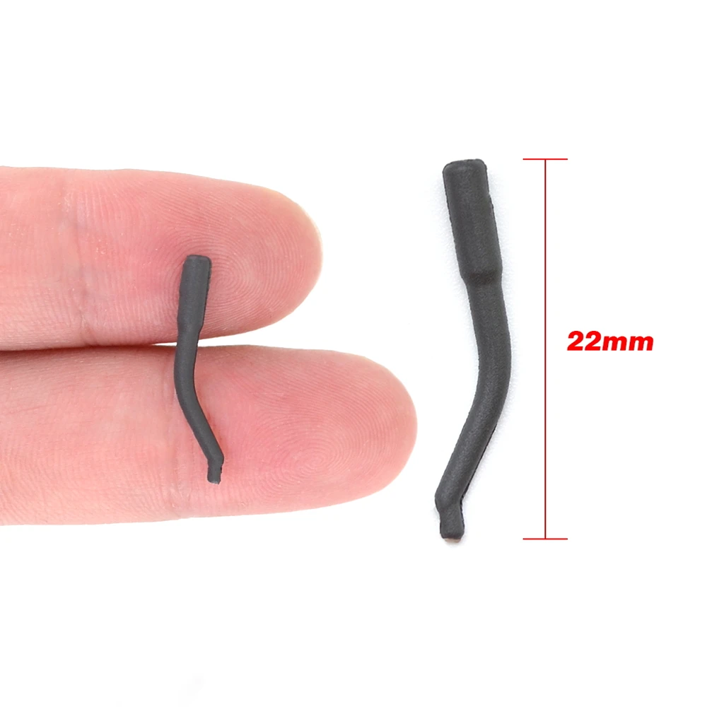 10pcs Carp Fishing Short Line Aligners Tungsten Fishing Baseline Tungsten Hook Sleeve Carp Terminal Tackle