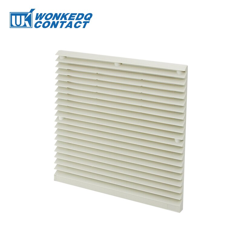 3325-300 Cooling Cabinet Ventilation Filter Set Shutters Cover Fan Grille Louvers Blower Exhaust Fan Filter Panel Without Fan