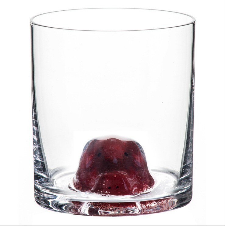 Nowi przyjaciele 3D głowa zwierzęcia kryształbyć winnym skały szkocja Whisky okulary staroświeckie szkło Verre XO Chivas kieliszek robić czerwonego wina Brandy wąchać: Boar