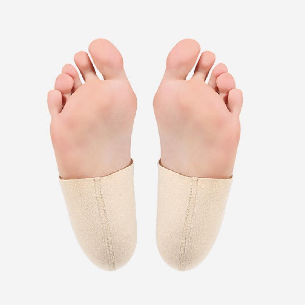 2Pcs Vrouwen Man Hak Covers Schokabsorptie Langzaam Druk Voet Pads Met Doek Hak Protector Beschermhoes