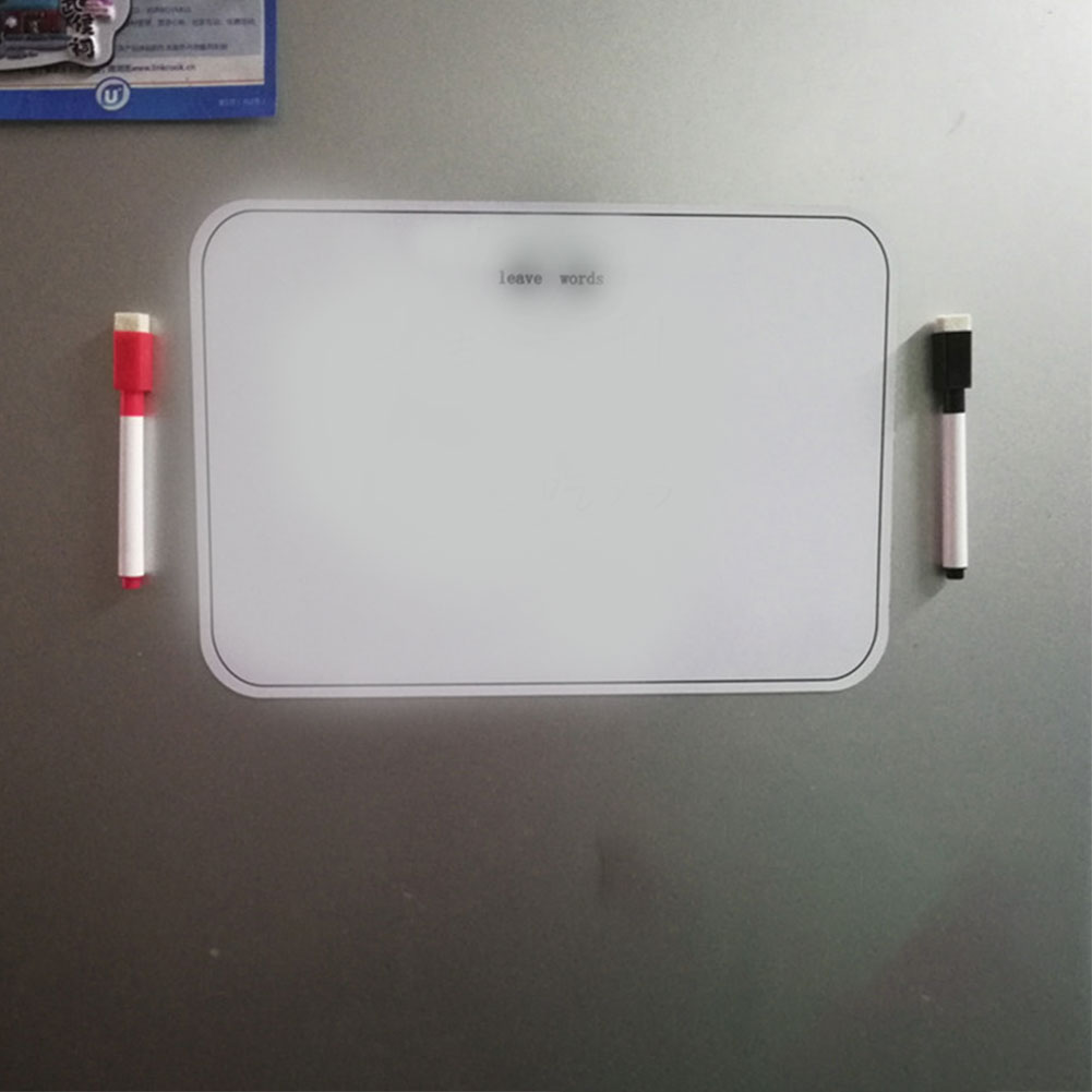 Portable Practice Writing Refrigerator Memo Pad Durable Whiteboard Soft Magnetic Write Plans Leave Messages Message Board