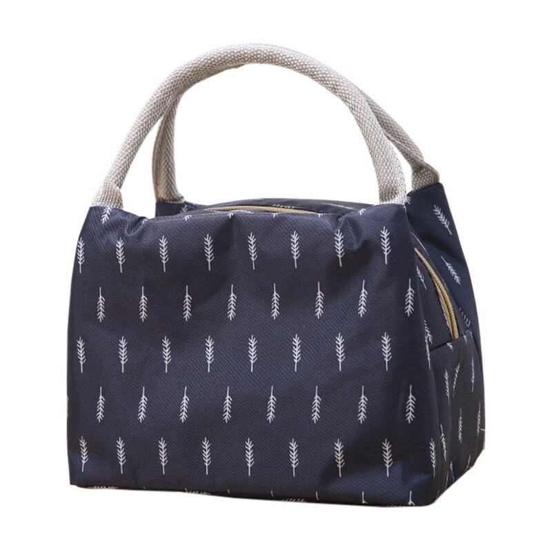 Cactus Draagbare Geïsoleerde Oxford Lunch Tas Thermische Voedsel Picknick Lunch Tas Voor Vrouwen Kinderen Functionele Patroon Koeler Lunchbox: E