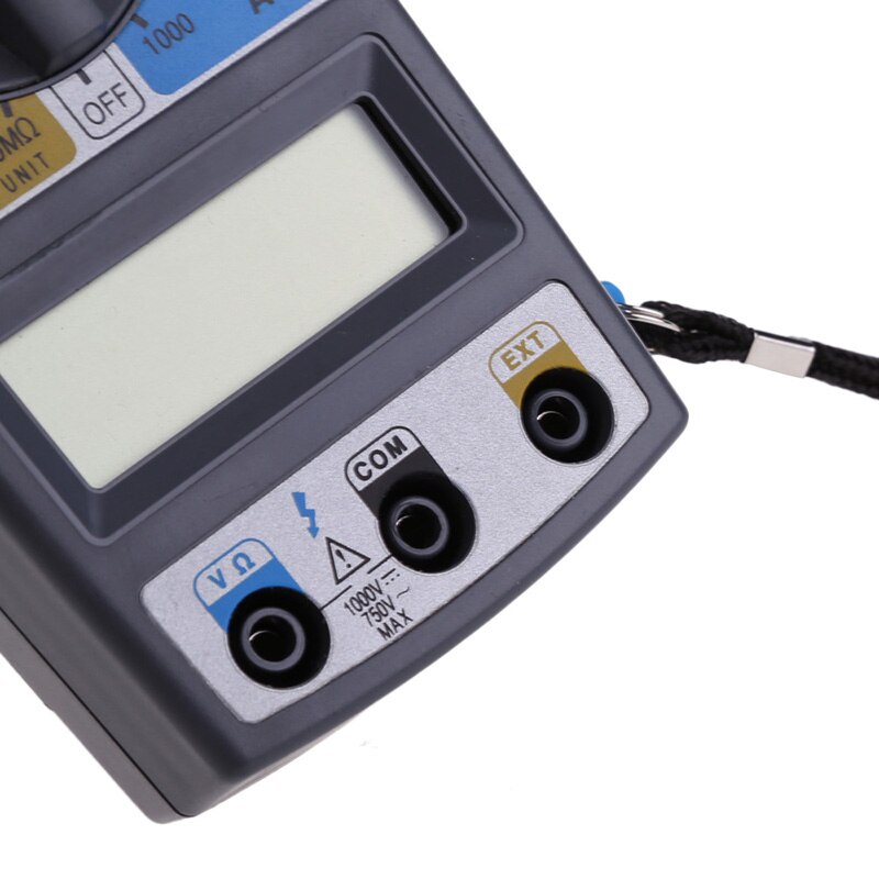 DM6266 Lcd Digitale Stroomtang Ac/Dc Stroom Spanning Weerstand Tester 1999 Counts True Rms Multimeter Meten Fluk hr