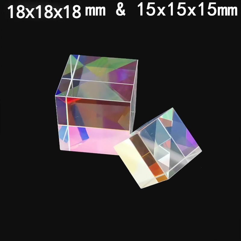 22*22*22 & 15*15*15mm Prisma Ottico Arcobaleno Cub – Grandado