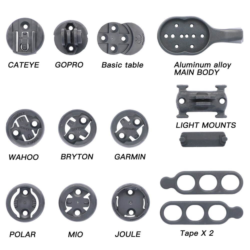 Bar fly cykeldatorfäste garmin bryton garmin wahoo cateye bryton polar mio gopro ljusfäste för  sl7 sl6 veng skaft användning