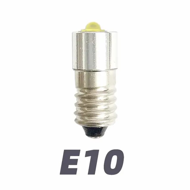 Ba9s p13.5s e10 dc 6-24v 5w stk. kraftige ledet-lommelykter med erstatningspærer, 1 stk. smd, 3535 stk. nødarbeidslamper: Hvit / Foranderlig