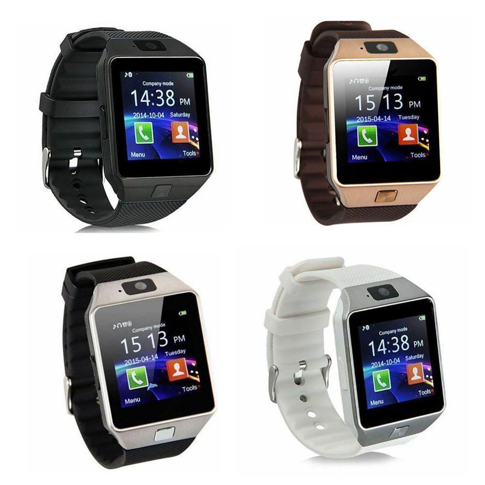 Dz09 skærm smart ur med kamera bluetooth armbåndsur understøttes sprog android til ios sim smartwatch multikort telefoner  z6 r 0